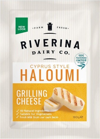 Woolworths Riverina dairy haloumi 180g – from the fridge offer