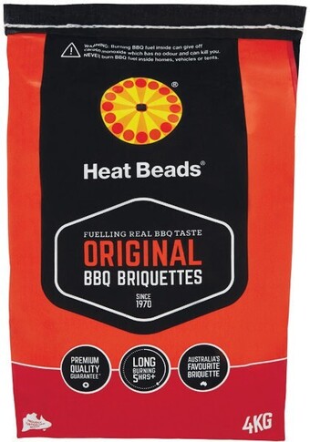 Woolworths Heat beads bbq fuel 4 kg offer