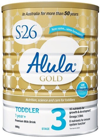 Woolworths S-26 alula gold stage 3 or 4 baby formula 900g – limit of 2 per customer offer