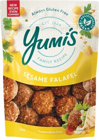 Woolworths Yumi’s falafel balls & varieties 225g offer