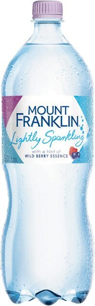 Woolworths Mount franklin lightly sparkling 1.25 litre offer