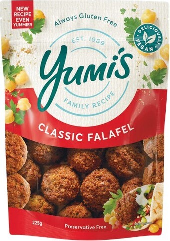 Woolworths Yumi’s falafel balls 225g offer
