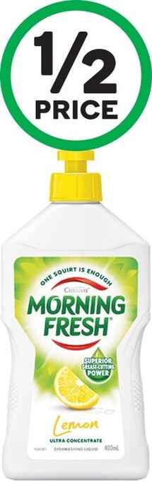 Woolworths Morning fresh dishwashing liquid 400ml offer