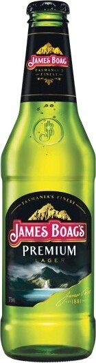 Woolworths James boag’s premium lager bottles 6x375ml offer