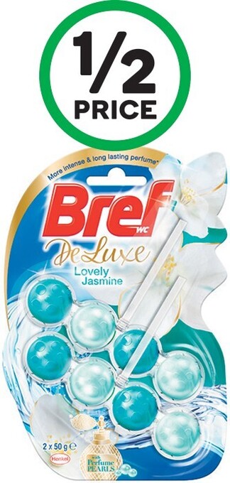 Woolworths Bref power active or deluxe pk 2 offer