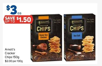 Foodland Arnott's Cracker Chips 150g offer