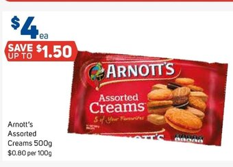 Foodland Arnott's Assorted Creams 500g offer