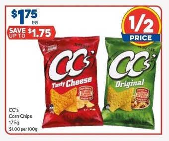 Foodland CC's Corn Chips 175g offer