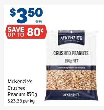 McKenzie's Crushed Peanuts 150g