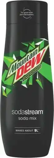 Sodastream Flavour Mix 440ml - Mountain Dew