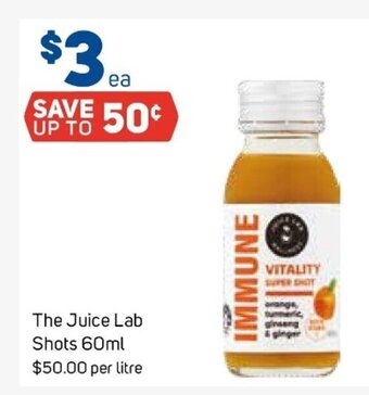 The JUice Lab Shots 60ml
