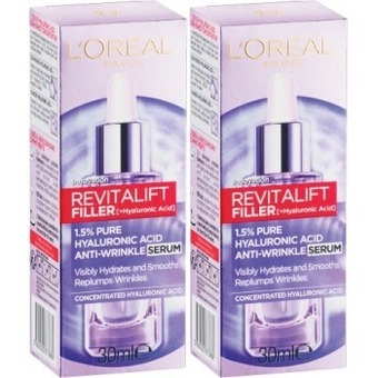 Coles L'oréal revitalift filler + hyaluronic acid serum 30ml offer