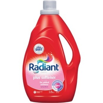Coles Radiant laundry liquid 1.8 litre offer