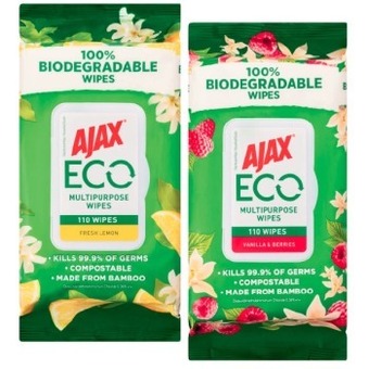 Coles Ajax eco cleaning wipes 110 pack offer