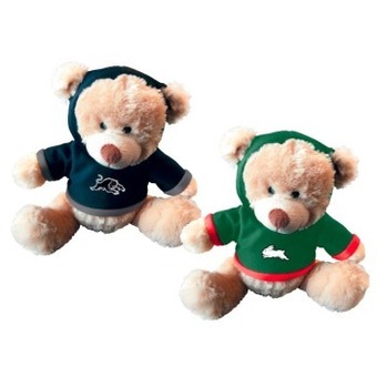 Coles Nrl hooded plush bear offer