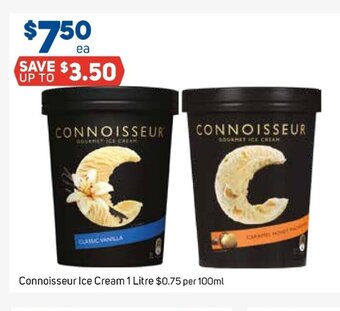 Foodland Connoisseur Ice Cream 1 Litre offer