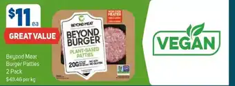 Foodland Beyond Meat Burger Patties 2 Pack offer