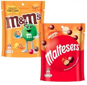 Coles Mars m&m’s or maltesers 120g-180g offer