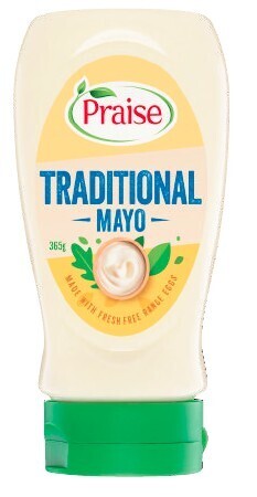 Coles Praise squeeze mayonnaise 365g-410g offer