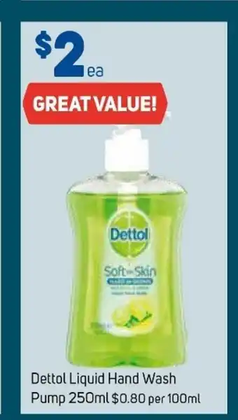 Foodland Dettol Liquid Hand Wash 250ml offer