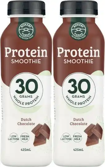 Coles Rokeby farms smoothie dutch chocolate 425ml offer