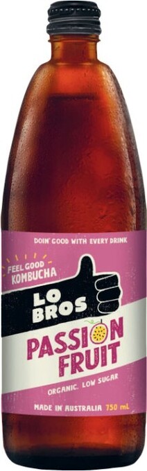 Coles Lobros kombucha 750ml offer