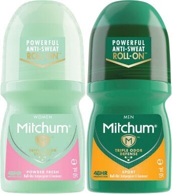 Coles Mitchum roll on deodorant 50ml offer