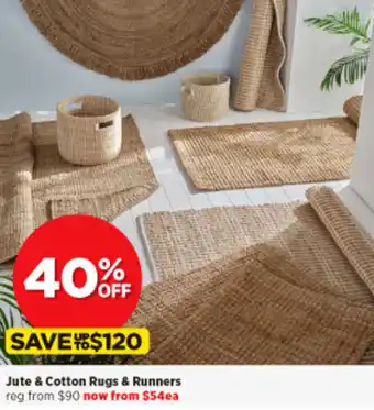 Spotlight Jute & Cotton Rugs & Runners offer