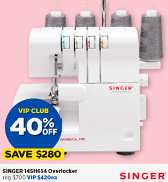 Singer 14SH654 Overlocker