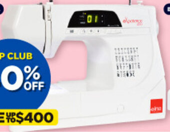 Spotlight Elna 450 Quilting Machine offer
