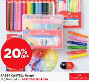 Spotlight Faber Castell Range offer