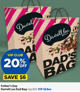 Spotlight Darrell Lea Dad Bag offer