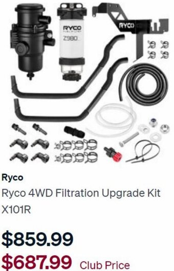 SuperCheap Auto Ryco 4WD Filtration Upgrade Kit X101R offer