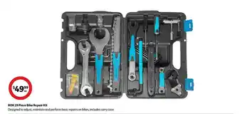 Coles Rok 29 piece bike repair kit offer