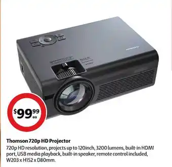 Coles Thomson 720p hd projector offer