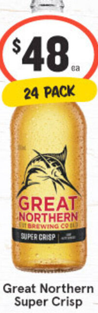 IGA Liquor Great Northern Super Crisp offer