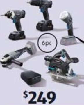 20V Xfinity 6pc Set