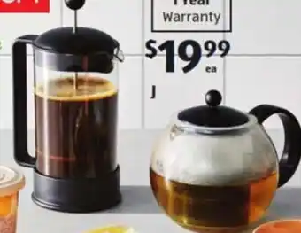 ALDI Bodum Coffee or Tea Maker offer