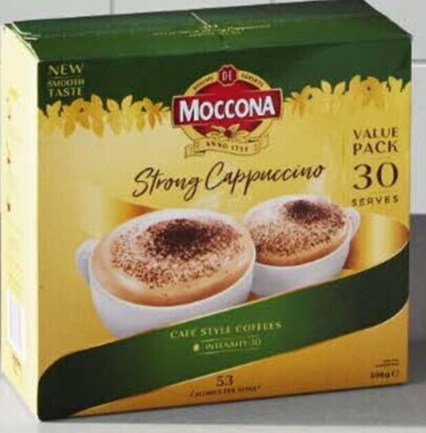Moccona Coffee Sachets 30pk offer at ALDI