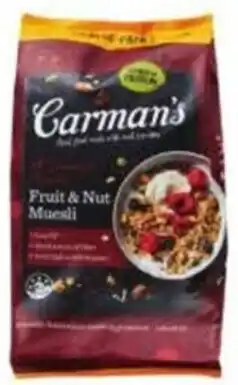 ALDI Carman's Muesli 1.2Kg offer