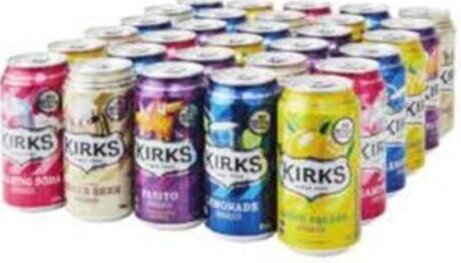 Kirks Soft Drink Cans 30 x 375ml offer at ALDI