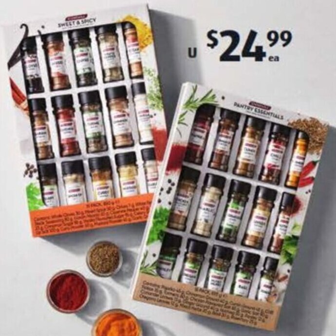 Stonemill Bulk Spices Pack 593g/830g offer at ALDI