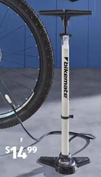 ALDI Track Floor Bike Pump offer