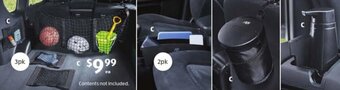 ALDI Assorted Car Organisers offer