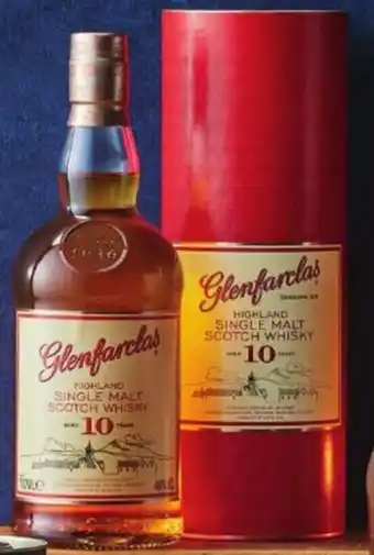 Glenfarclas 10yo Single Malt Scotch Whisky 700ml