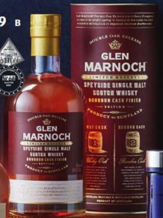 Glen Marnoch Bourbon Cask Reserve Single Malt Scotch Whisky 700ml offer