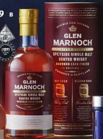 ALDI Glen Marnoch Bourbon Cask Reserve Single Malt Scotch Whisky 700ml offer