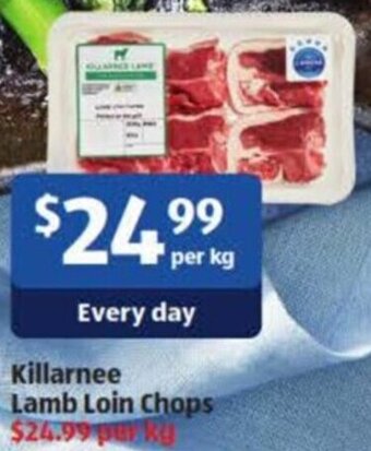 Killarnee Lamb Loin Chops