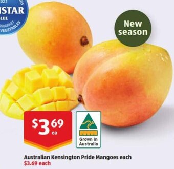 ALDI Australian Kensington Pride Mangoes offer