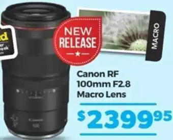 Teds Cameras Canon RF 100mm F2.8 Macro Lens offer